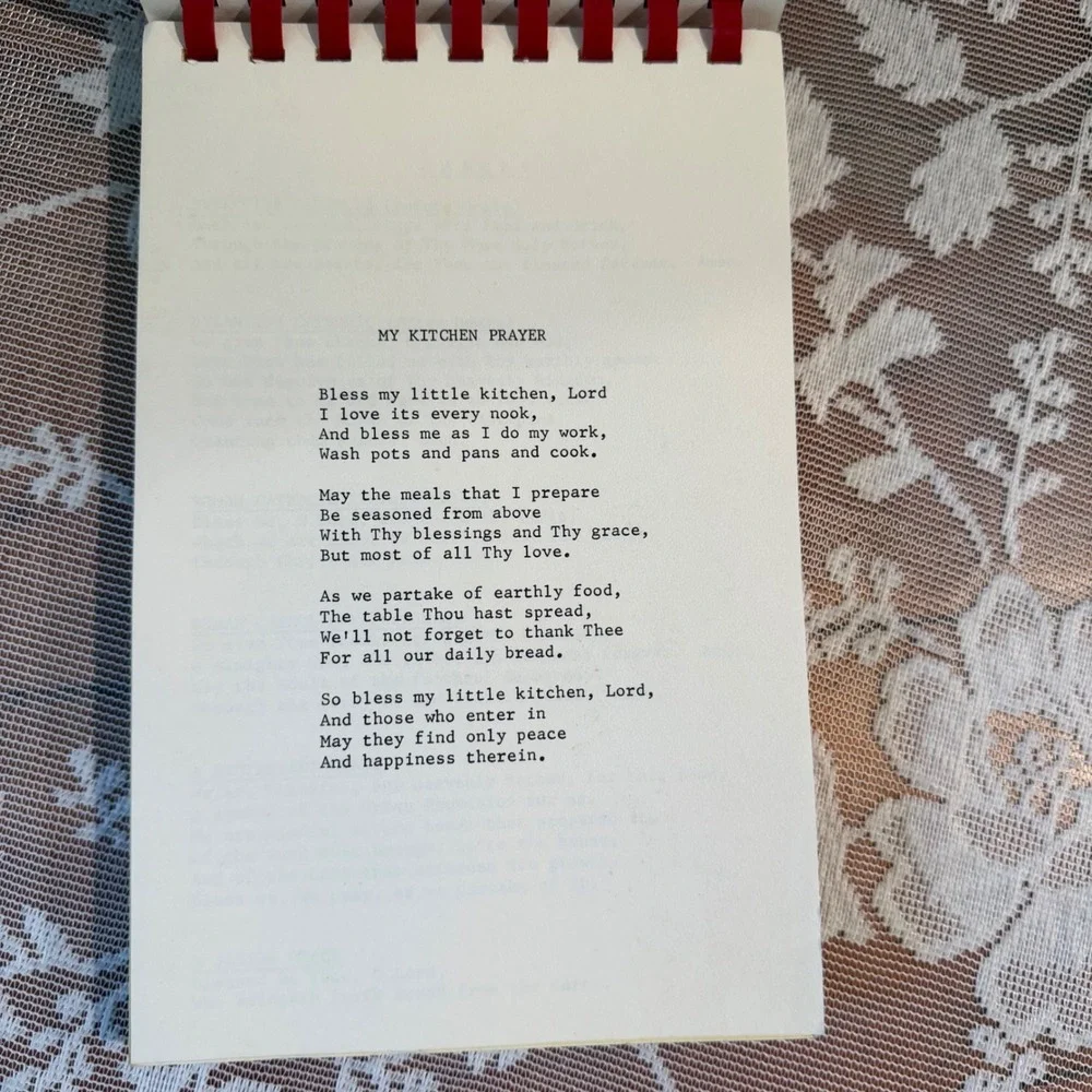 St Elias Mama's Recipes Cookbook Hungarian American 1971 White Good Spiral Bound